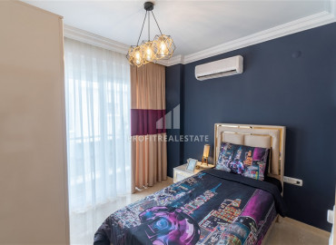 Furnished duplex 3 + 1 with stunning views in a townhouse in Alanya, Tepe ID-9381 фото-17