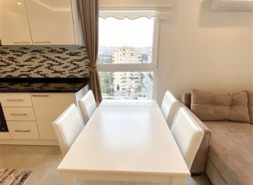 Меблированная двухкомнатная квартира на высоком этаже в западной части Махмутлара, в 500м от моря ID-9395 фото-7