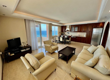 Large view apartment with two bedrooms on the first line in Mahmutlar ID-9396 фото-3