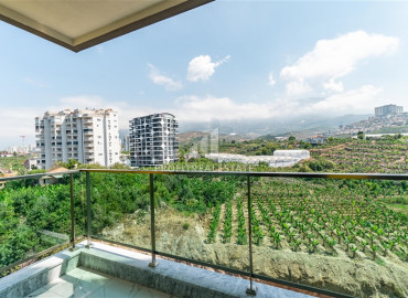 Новая меблированная квартира с видом на горы, в резиденции 2021 года постройки, в 650 метрах от пляжа Махмутлара, Аланья ID-9403 фото-10