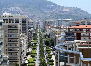 Duplex 3 + 1, with furniture and appliances, on the first coastline, Mahmutlar, Alanya, 250 m2 ID-9411 фото-11