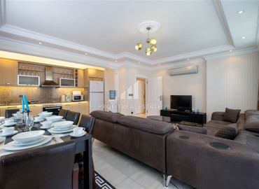 Spacious furnished five-bedroom duplex penthouse 100m from the sea in Oba. ID-9413 фото-12