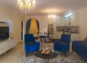Элегантные трехкомнатные апартаменты, с мебелью и бытовой техникой, в Авсалларе, Аланья, 105 м2 ID-9415 фото-6