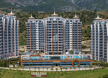Furnished apartment 1 + 1 in a luxury residence at the foot of the Taurus Mountains in Mahmutlar ID-9424 фото-1