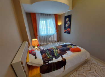 Трехкомнатная квартира, с видом на море, укомплектованная мебелью и техникой, в Махмутларе, Аланья, 110 м2 ID-9442 фото-9