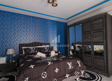 Обустроенная двухкомнатная квартира в доме городского типа в 100м от моря в Махмутларе ID-9447 фото-5