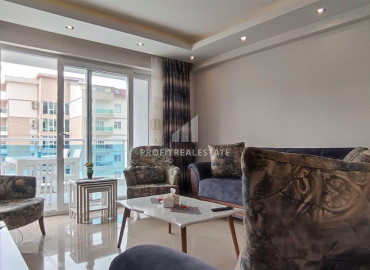 Elegant one-bedroom apartment 200m from the sea on the main street in Kestel ID-9448 фото-9