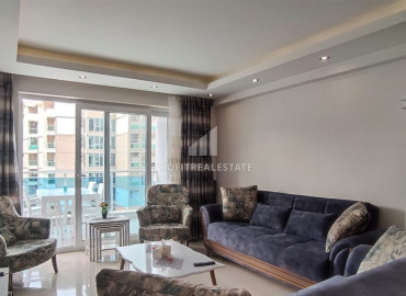 Elegant one-bedroom apartment 200m from the sea on the main street in Kestel ID-9448 фото-11