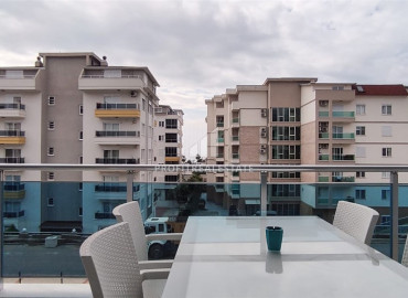 Elegant one-bedroom apartment 200m from the sea on the main street in Kestel ID-9448 фото-12