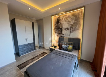 Недвижимость в 300м от моря: элегантный меблированный дуплекс 2+1, 125м² в Махмутларе ID-9454 фото-7