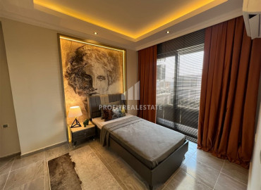 Недвижимость в 300м от моря: элегантный меблированный дуплекс 2+1, 125м² в Махмутларе ID-9454 фото-8