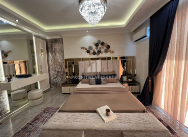 Недвижимость в 300м от моря: элегантный меблированный дуплекс 2+1, 125м² в Махмутларе ID-9454 фото-13