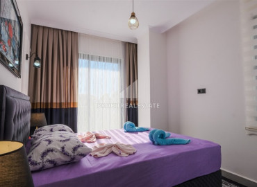 Stylish apartment by the sea, with one bedroom, 300 meters from the center of Mahmutlar, Alanya, 55 m2 ID-9458 фото-8