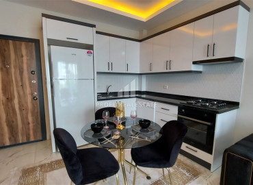 Меблированная двухкомнатная квартира в новом комплексе в Махмутларе в 400м от Средиземного моря ID-9463 фото-3