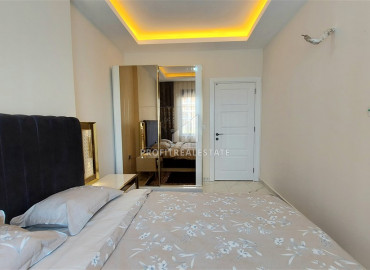 Меблированная двухкомнатная квартира в новом комплексе в Махмутларе в 400м от Средиземного моря ID-9463 фото-9