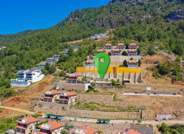 Detached villa 4 + 1, 420m² with its own facilities and land in the mountainous region of Alanya Tepe. ID-9467 фото-2