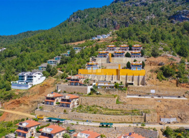 Detached villa 4 + 1, 420m² with its own facilities and land in the mountainous region of Alanya Tepe. ID-9467 фото-4