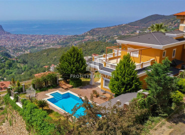 Detached villa 4 + 1, 420m² with its own facilities and land in the mountainous region of Alanya Tepe. ID-9467 фото-6