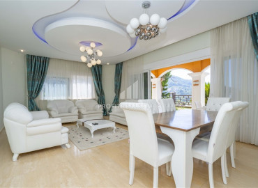 Detached villa 4 + 1, 420m² with its own facilities and land in the mountainous region of Alanya Tepe. ID-9467 фото-24