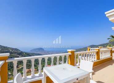Detached villa 4 + 1, 420m² with its own facilities and land in the mountainous region of Alanya Tepe. ID-9467 фото-33