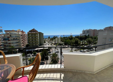 Furnished apartment, 2 + 1 layout, overlooking the sea and the park, Mahmutlar, Alanya, 115 m2 ID-9498 фото-8
