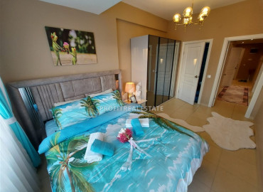 Two bedroom furnished apartment in a residence with a swimming pool, overlooking the sea in Mahmutlar ID-9511 фото-9