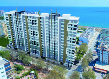 Apartment of different layouts in a premium class residence under construction in Mersin's Tomuk area ID-9529 фото-1