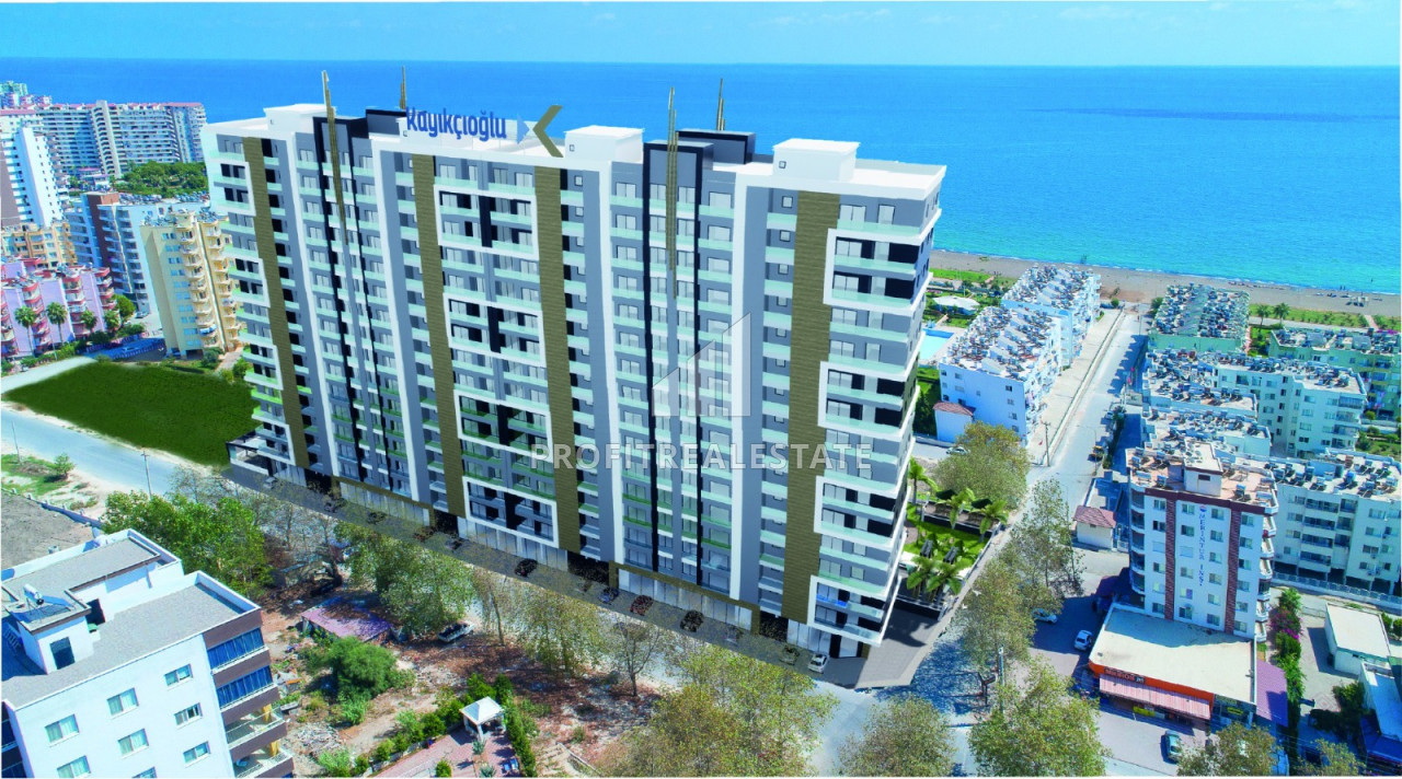 Apartment of different layouts in a premium class residence under construction in Mersin's Tomuk area ID-9529 фото-2
