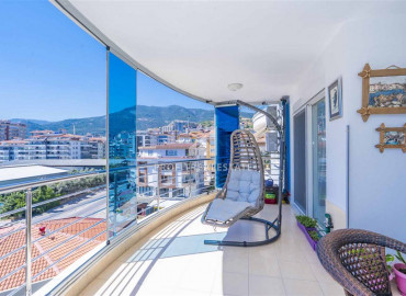 Furnished two bedroom apartment in a residential residence with two swimming pools, Cikcilli, Alanya, 125 m2 ID-9540 фото-11