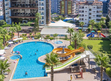 Furnished two bedroom apartment in a residential residence with two swimming pools, Cikcilli, Alanya, 125 m2 ID-9540 фото-13