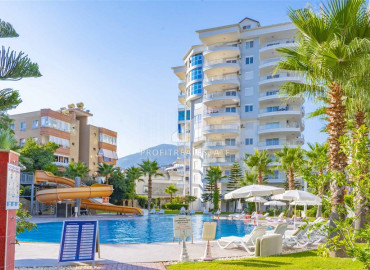 Furnished two bedroom apartment in a residential residence with two swimming pools, Cikcilli, Alanya, 125 m2 ID-9540 фото-21