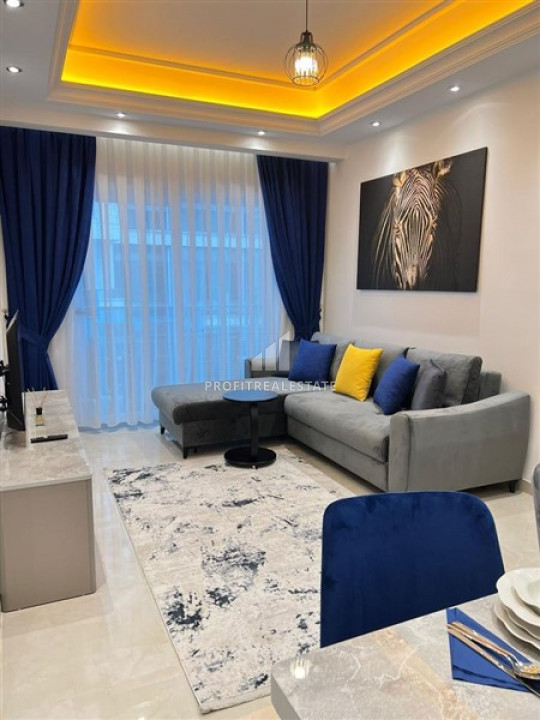 Стильная двухкомнатная квартира в новом жилом комплексе, Махмутлар, Аланья, 70 м2 ID-9541 фото-1