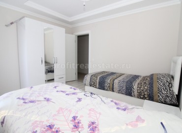 Просторная квартира с мебелью для большой семьи в комплексе с бассейном в Махмутларе, Алания, 160 кв.м. ID-0727 фото-9