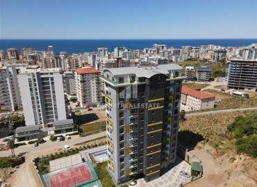 Трехкомнатная квартира с видом на море в новом комплексе премиум класса в 650м от моря в районе Махмутлар ID-9554 фото-22