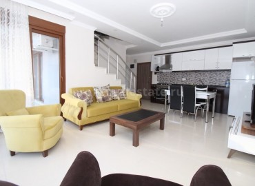 Просторная квартира с мебелью для большой семьи в комплексе с бассейном в Махмутларе, Алания, 160 кв.м. ID-0727 фото-13