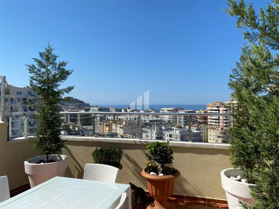 View furnished duplex 4 + 1 in a residence with facilities in Mahmutlar, 500m from the sea ID-9460 фото-1