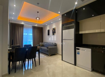 Меблированная квартира с одной спальней на высоком этажев новом элитном комплексе в Махмутларе ID-9571 фото-3