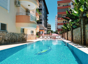 Меблированная трехкомнатная квартира в комплексе с бассейном в Махмутларе, 200м до моря ID-9038 фото-16