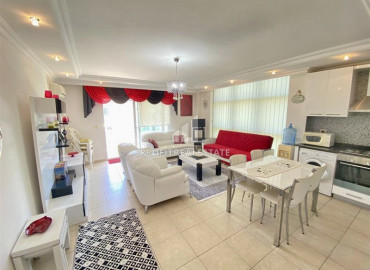 Spacious one bedroom apartment, equipped with furniture and appliances, in a comfortable residence in Oba, Alanya, 75 m2 ID-9585 фото-4