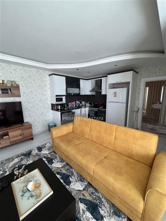 Large furnished one-bedroom apartment 300 meters from the sea in Mahmutlar ID-9592 фото-2