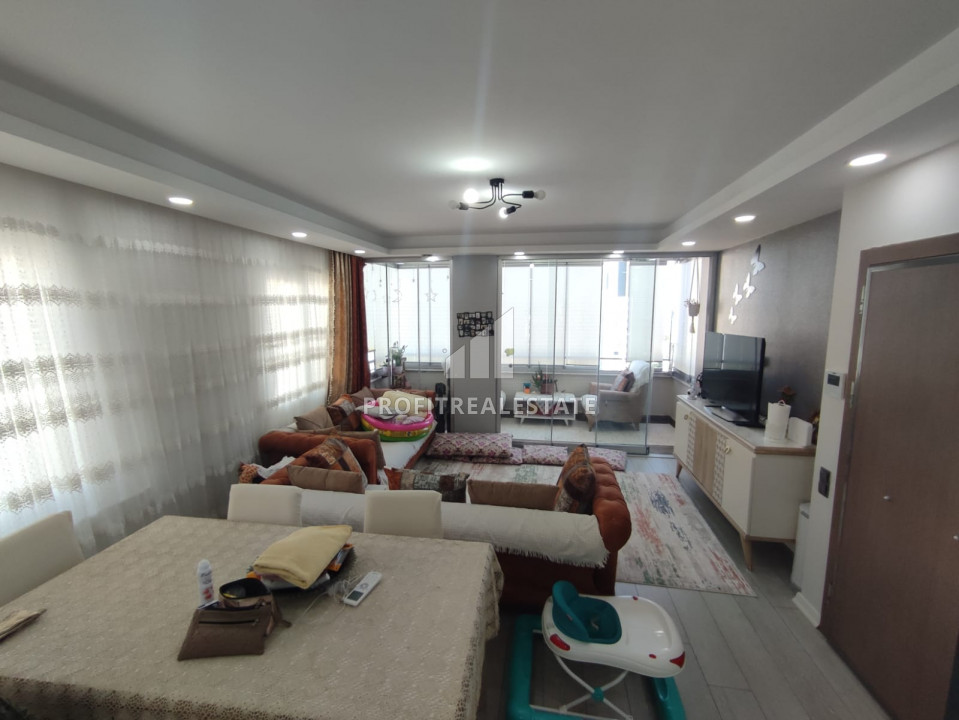 Three bedroom duplex with a sea view in a residence with a swimming pool in Mersin, Teсе. ID-9594 фото-1