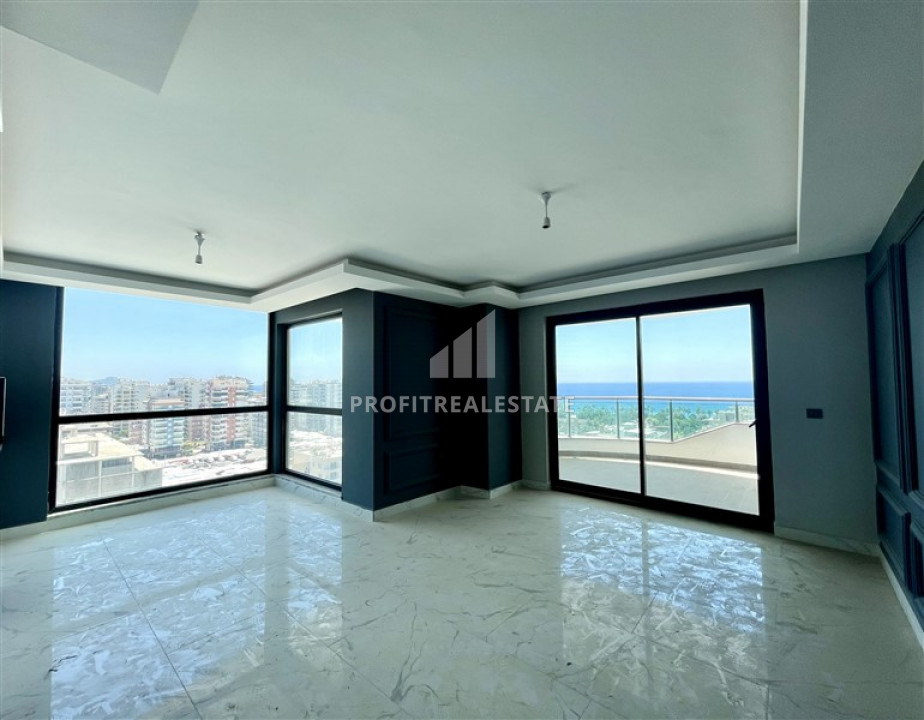 Просторная двухуровневая квартира 2+1, с великолепными панорамными пейзажами, в центре Махумутлара, Аланья, 157 м2 ID-9596 фото-2