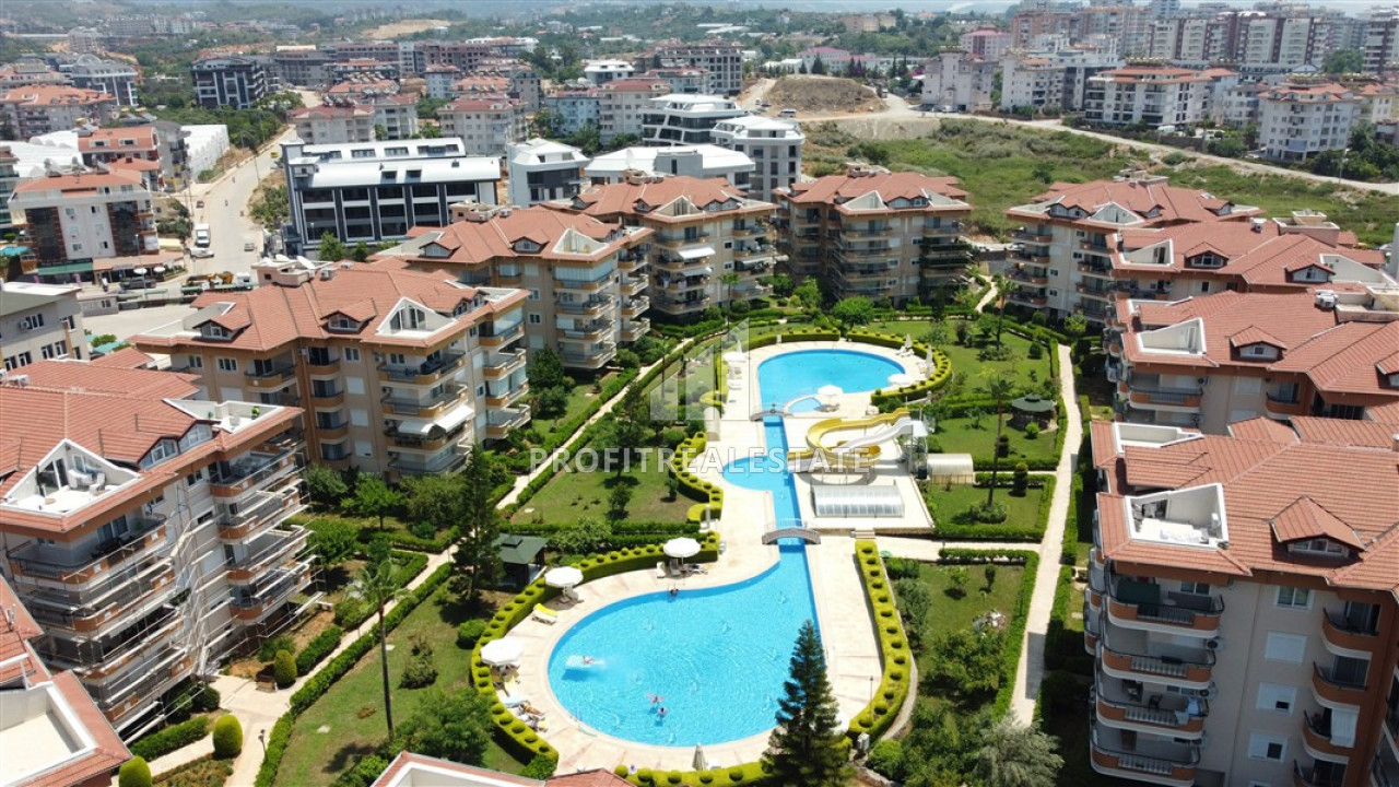Furnished duplex-penthouse 3 + 1 with a private sauna overlooking the mountains in a cozy residence in Oba ID-9622 фото-2