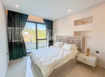 Уютная трехкомнатная квартира в новом комплексе премиум класса в 650м от моря в районе Махмутлар ID-9629 фото-10