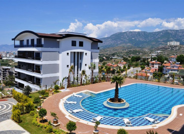 Stylish one bedroom apartment in a luxury residential residence, 250 meters from the sea, Kargicak, Alanya, 65 m2 ID-9631 фото-22