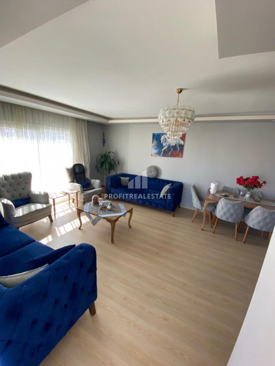 Three-bedroom apartment in a gasified residence in the Soli neighborhood, Mezitli ID-9637 фото-2