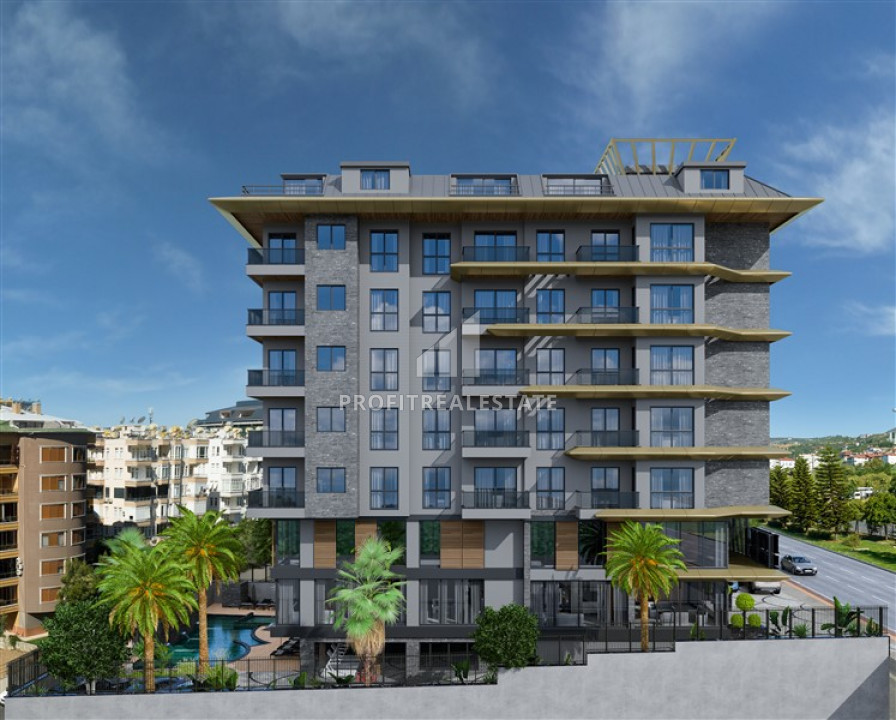 Старт продаж: новый проект в центре Алании, в 150м пляжа Клеопатры для ваших инвестиций ID-9639 фото-2