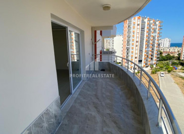Spacious 3+1 apartment with sea view in gasified residence in Tece, Mersin ID-9640 фото-11