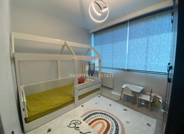 Квартира с двумя спальнями в резиденции с бассейном в районе Енишехир, Чифтликкёй ID-9663 фото-11}}