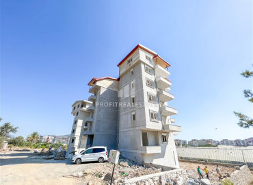 Видовая двухкомнатная квартира в доме городского типа на стадии строительства в районе Газипаша ID-9714 фото-20